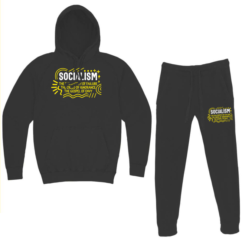 Socialist Socialism Definition Libertarian Capitalism Anti C Hoodie & Jogger set by BooBug | Artistshot