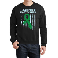 Traumatic Brain Injury Survivor Most Women Tbi Warrior Crewneck Sweatshirt | Artistshot