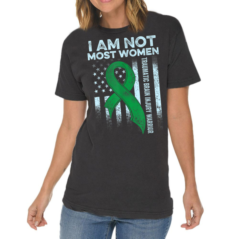 Traumatic Brain Injury Survivor Most Women Tbi Warrior Vintage T-shirt | Artistshot