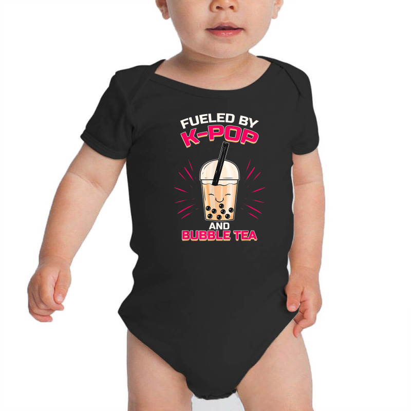 Bubble Tea Boba K Pop Music Lover Korean Milk Anime T Shirt Baby Bodysuit | Artistshot