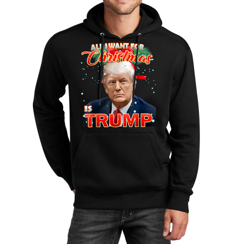 Trump 2024 I Want Trump This Christmas Unisex Hoodie | Artistshot