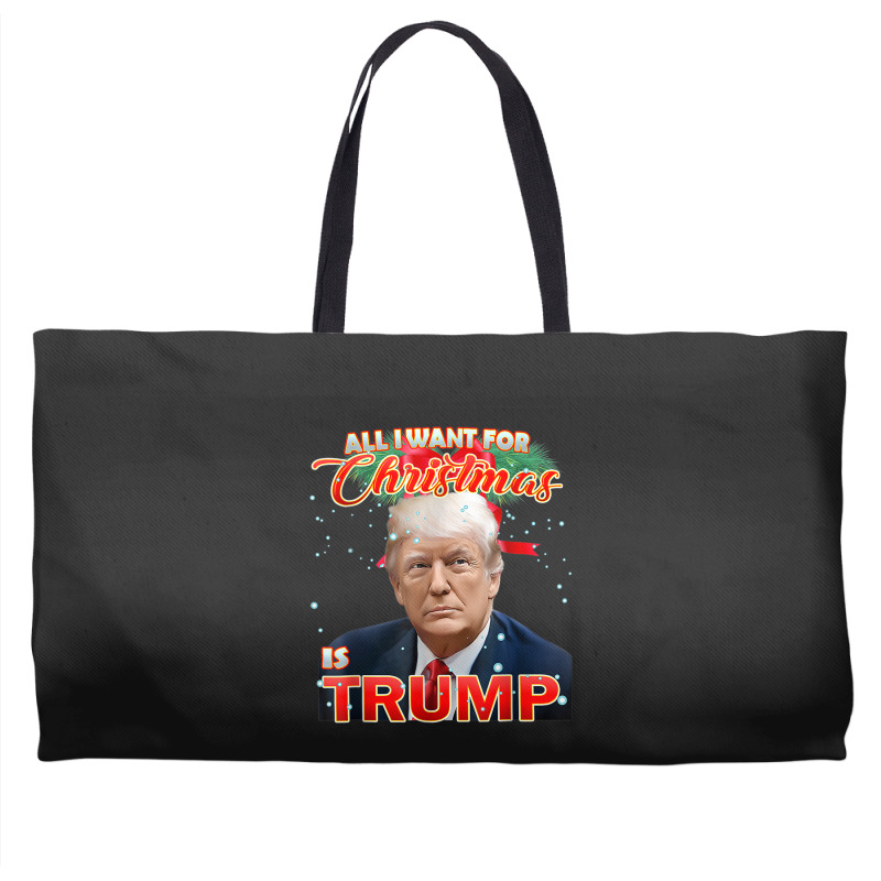 Trump 2024 I Want Trump This Christmas Weekender Totes | Artistshot