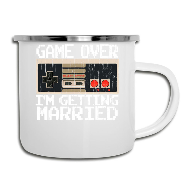 Game Over Im Getting Married Bachelor Party Camper Cup | Artistshot