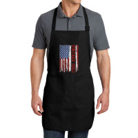 Vintage 1963 Usa American Flag 60 Years Old 60th Birthday Full-length Apron | Artistshot