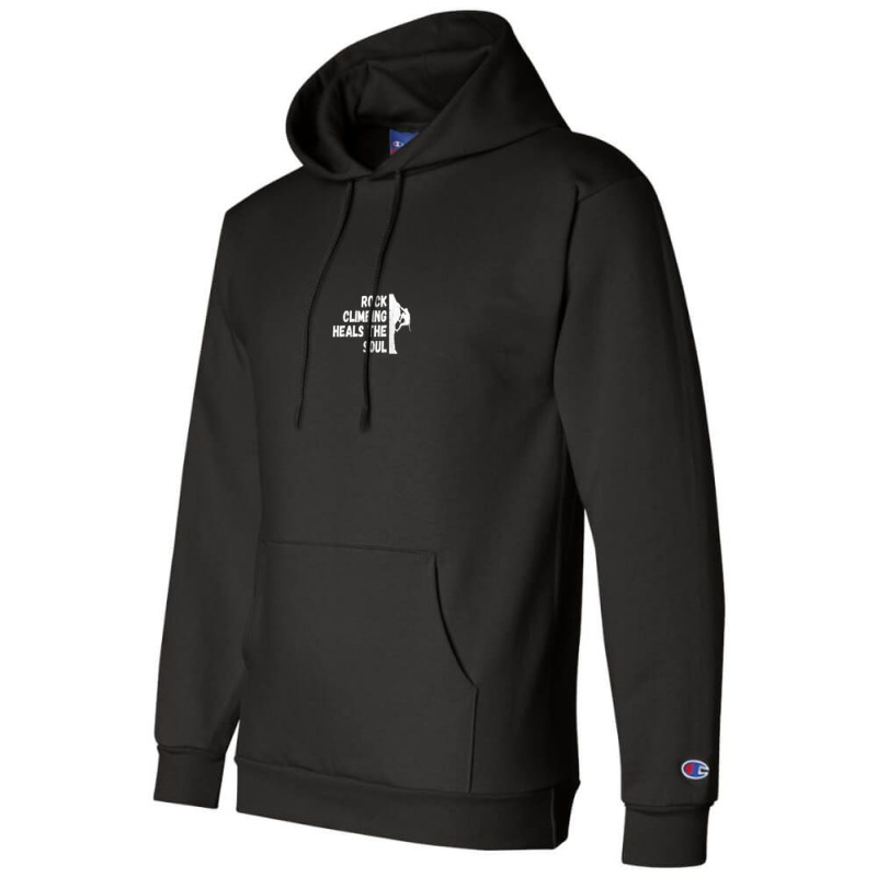 Rock Climbing Heals The Soul Bouldering Mountain Climbing Champion Hoodie | Artistshot