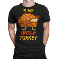 Uncle Turkey Matching Family Group Thanksgiving Party Pajama T-shirt | Artistshot