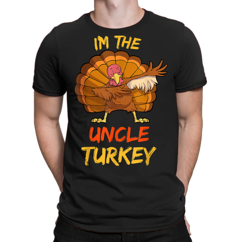 Uncle Turkey Matching Family Group Thanksgiving Party Pajama T-shirt | Artistshot