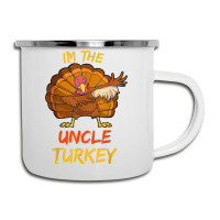 Uncle Turkey Matching Family Group Thanksgiving Party Pajama Camper Cup | Artistshot