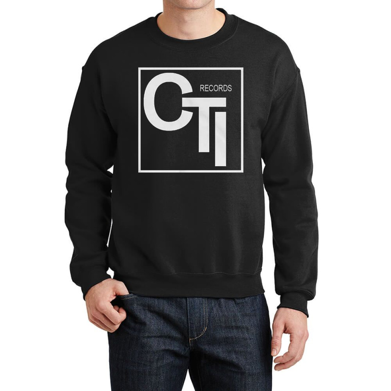 Cti Record, Cti Record Vintage, Cti Record Art, Cti Record Painting, T Crewneck Sweatshirt | Artistshot