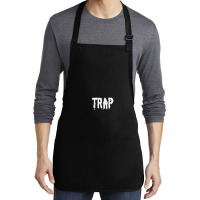 Trap House Edm Rave Techno Electronic Dance Music Apparel Medium-length Apron | Artistshot