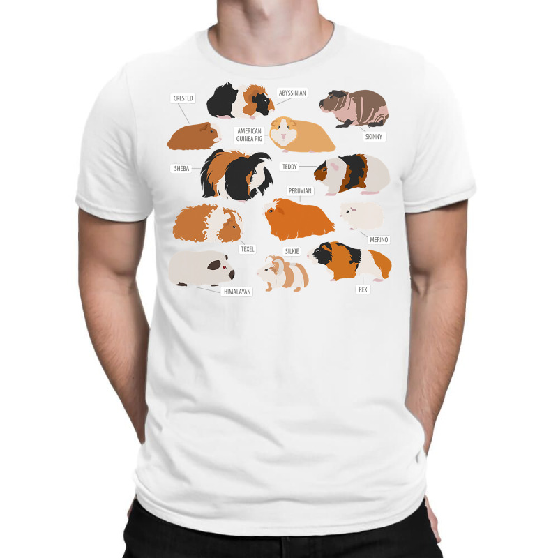 Guinea Pig Breeds   Costume Clothing Accessories T-shirt | Artistshot