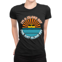 Im A Island Boy Video Meme Merch Imma Just 2022 Cool Funny Ladies Fitted T-shirt | Artistshot