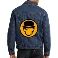 Alex Sign   Orange Clockwork Men Denim Jacket | Artistshot