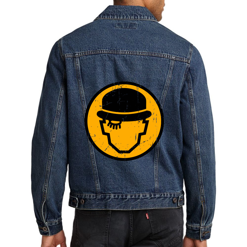 Alex Sign   Orange Clockwork Men Denim Jacket by sukethijau | Artistshot