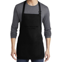 Dont Bully Me Ill Cum Medium-length Apron | Artistshot