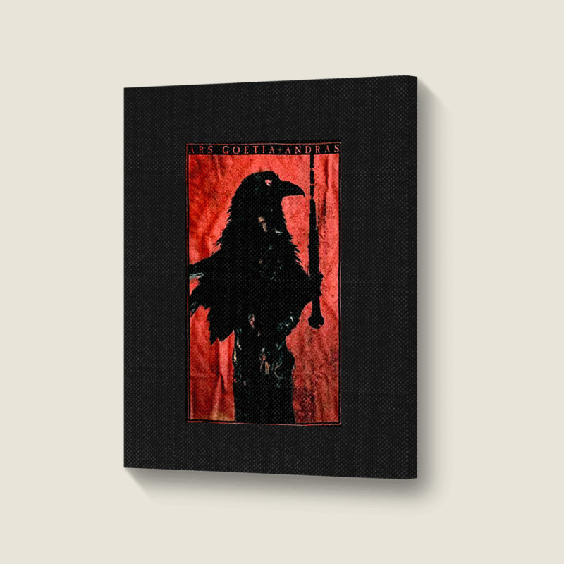 Ars Goetia, Demon Andras, Ars Goetias, The Ars Goetia, Ars, Goetia, Ar Portrait Canvas Print by SHUTERPH | Artistshot