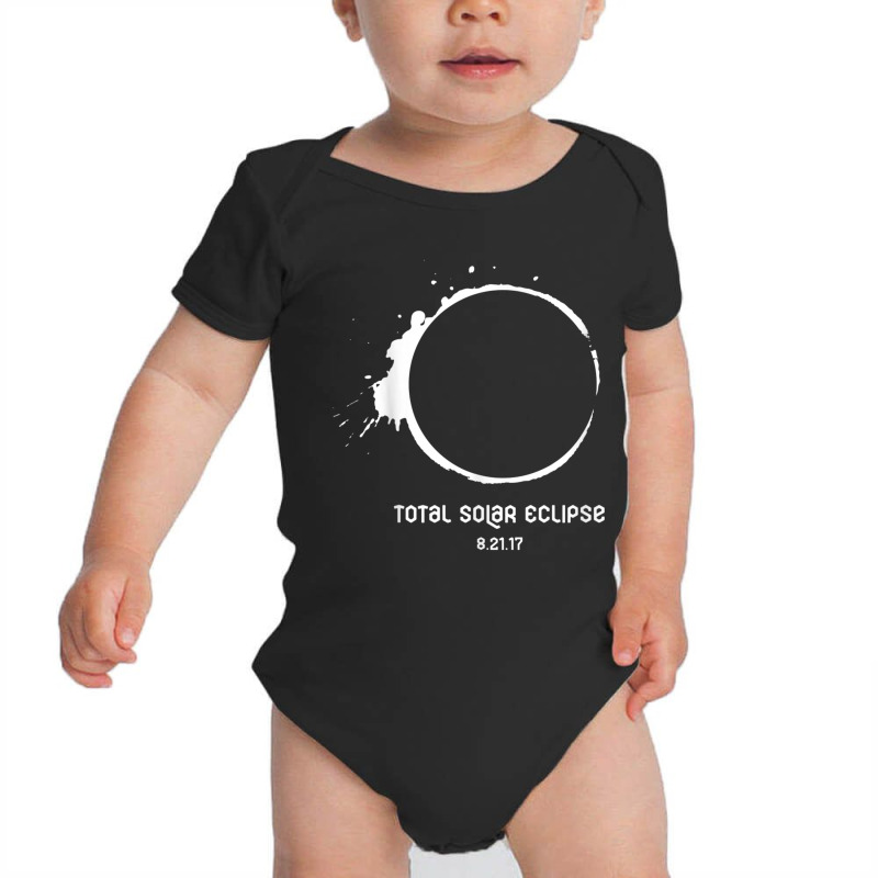 Total Solar Eclipse 8.21.17 T Shirt Baby Bodysuit by cm-arts | Artistshot