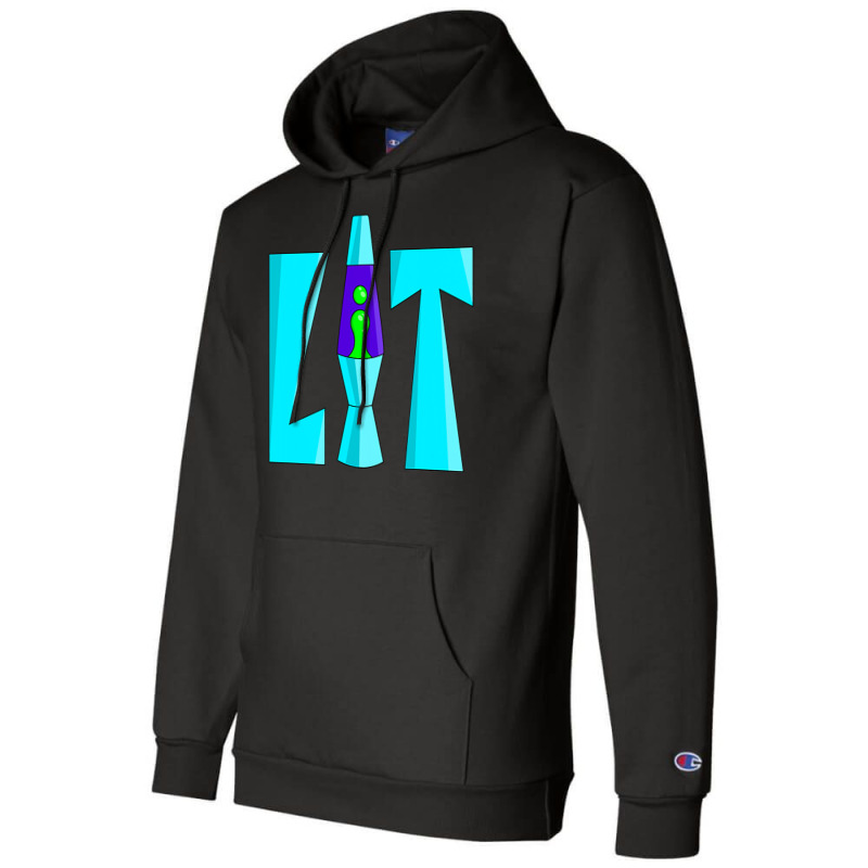 Lit Lava Lamp Drippy Retro 80's 90's Graffiti Champion Hoodie by cm-arts | Artistshot