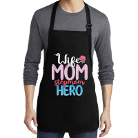 Family Mommy Wife Mom Stepmom Hero Mothers Day Rose Step Mom Tank Top Medium-length Apron | Artistshot