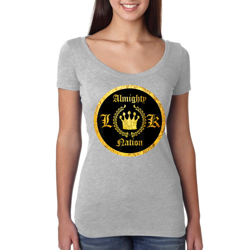 Almighty Lk Nation Latin Kings T Shirt Women's Triblend Scoop T-shirt by cm-arts | Artistshot