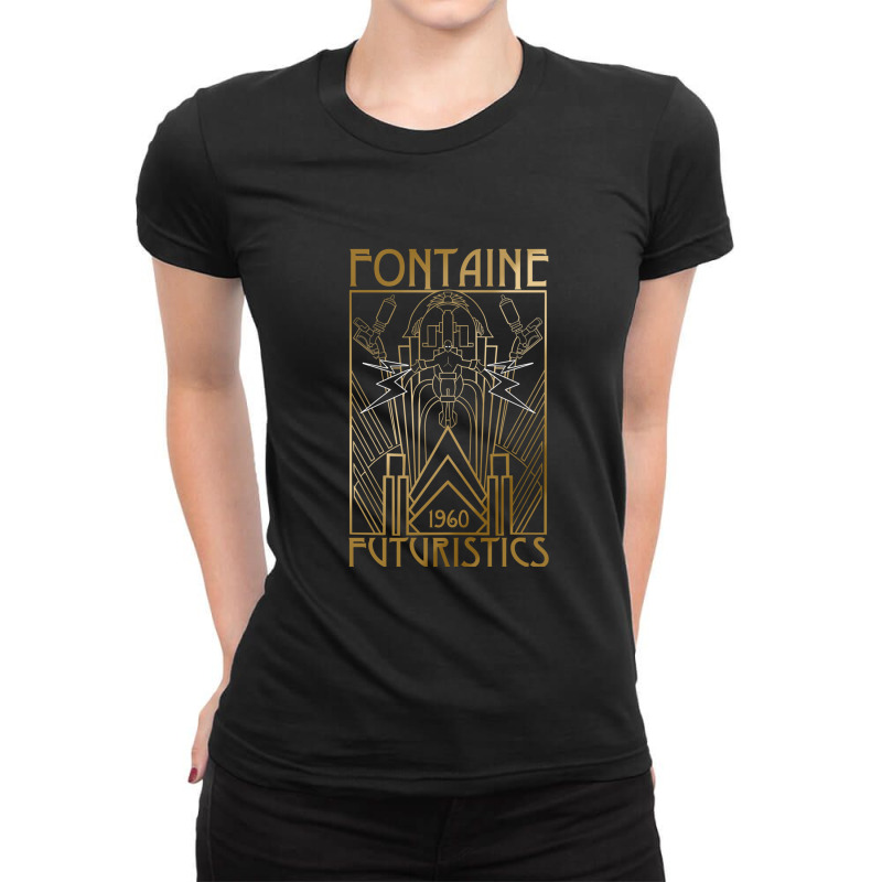 Fontaine Futuristics Ladies Fitted T-Shirt by DonnaClifton | Artistshot