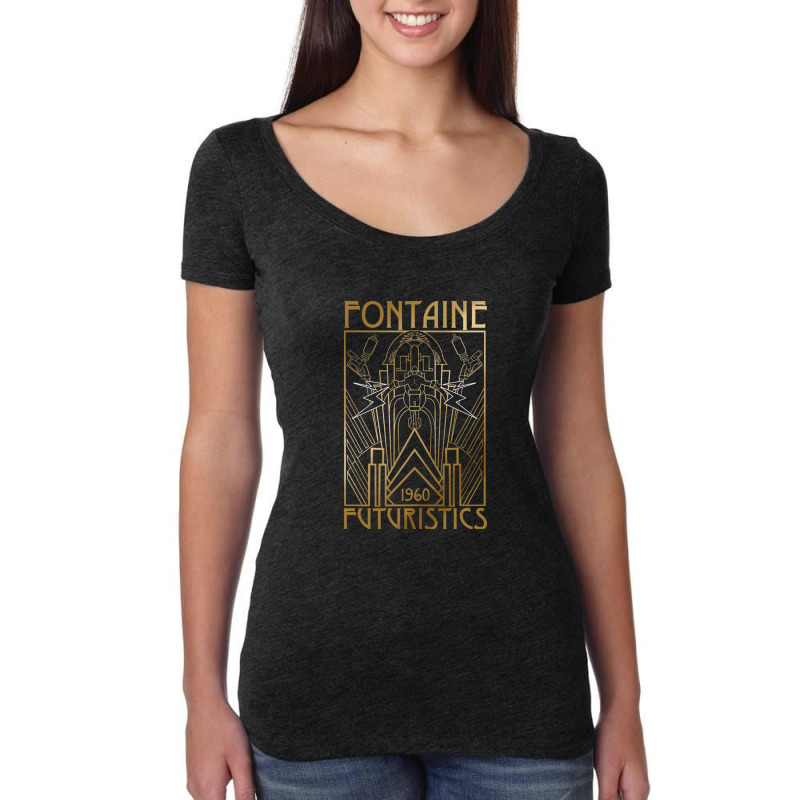 Fontaine Futuristics Women's Triblend Scoop T-shirt by DonnaClifton | Artistshot