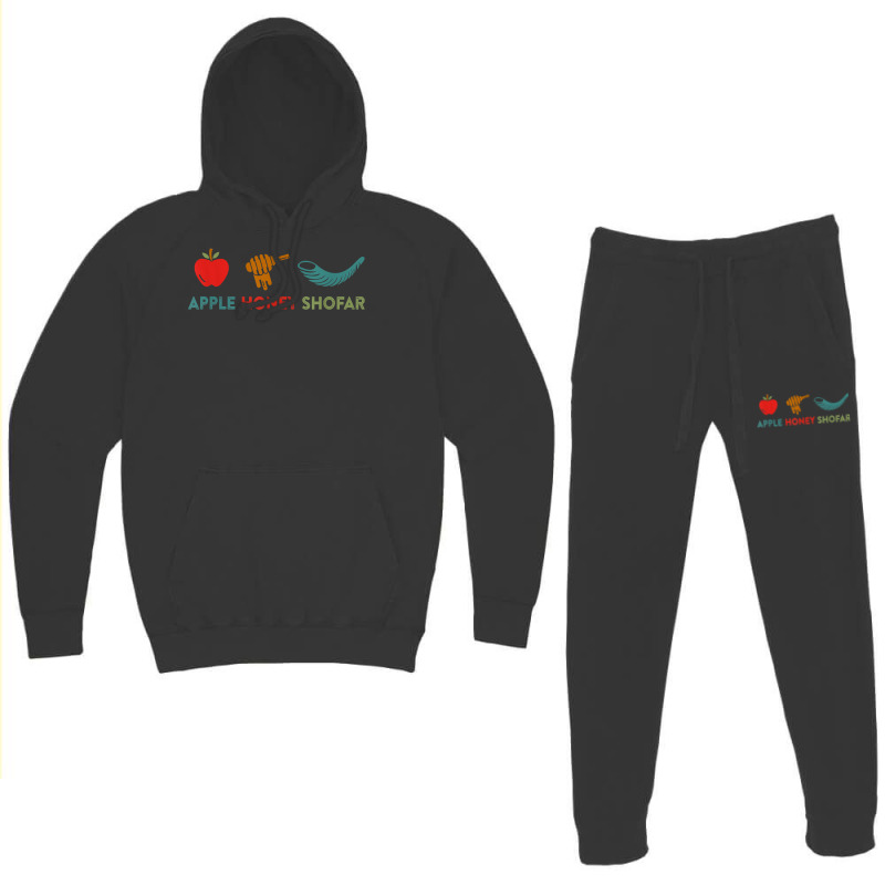 Apple Honey Shofar Rosh Hashanah Sweet Jewish New Year T Shirt Hoodie & Jogger Set | Artistshot