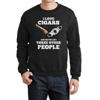 Funny Cigar Accessories Gift Set Cigar Lover Smokers Party Crewneck Sweatshirt | Artistshot