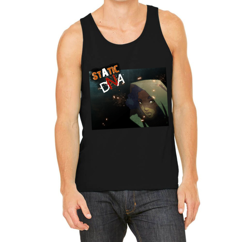 Static Dna T Design Tank Top | Artistshot