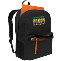 Mom Brick Builder Funny Blocks Master Builder Backpack | Artistshot