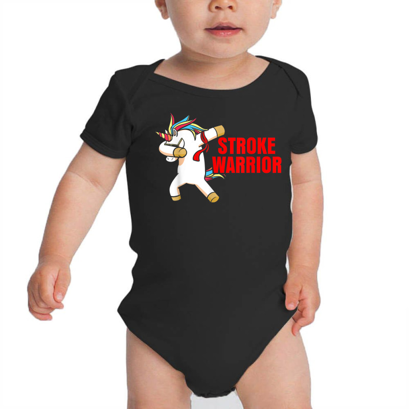 Stroke Awareness Survivor Therapist Funny Strong Warrior Baby Bodysuit | Artistshot