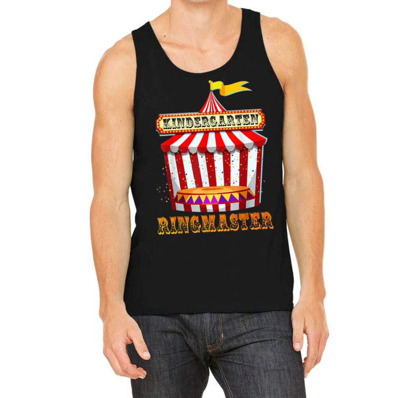 Kindergarten Ringmaster Circus Carnival Back To School T Shirt Tank Top by cm-arts | Artistshot