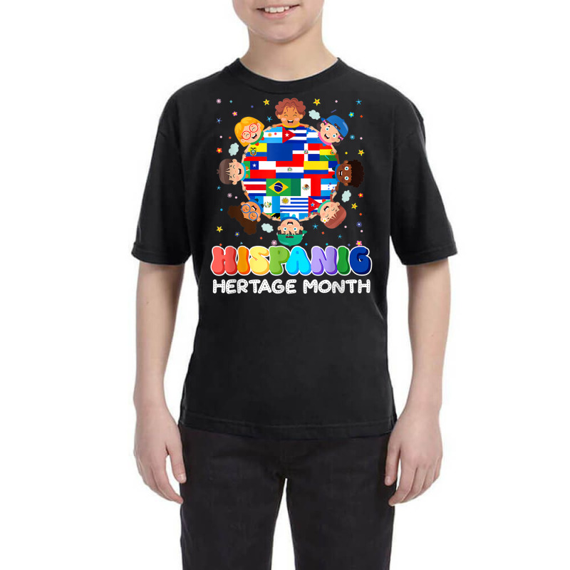 Hispanic Heritage Month Latin American Flag Kids Boys T Shirt Youth Tee by cm-arts | Artistshot