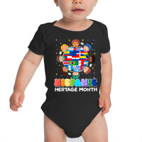 Hispanic Heritage Month Latin American Flag Kids Boys T Shirt Baby Bodysuit | Artistshot