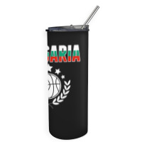 Bulgaria Basketball Fans Jersey Bulgarian Flag Sport Lovers T Shirt Skinny Tumbler | Artistshot