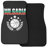 Bulgaria Basketball Fans Jersey Bulgarian Flag Sport Lovers T Shirt Front Car Mat | Artistshot