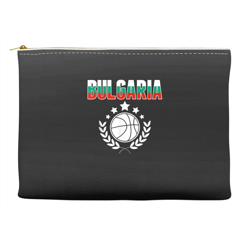 Bulgaria Basketball Fans Jersey Bulgarian Flag Sport Lovers T Shirt Accessory Pouches | Artistshot