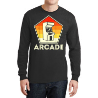 Retro Vintage 80s Arcade Video Game Machine Gamer T Shirt Long Sleeve Shirts | Artistshot