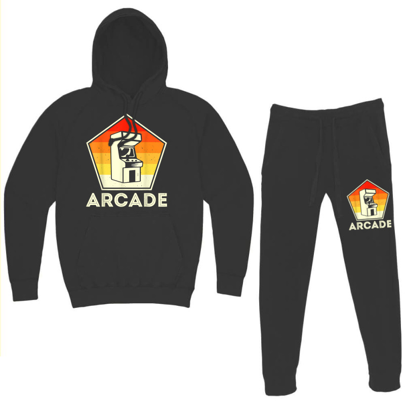 Retro Vintage 80s Arcade Video Game Machine Gamer T Shirt Hoodie & Jogger Set | Artistshot