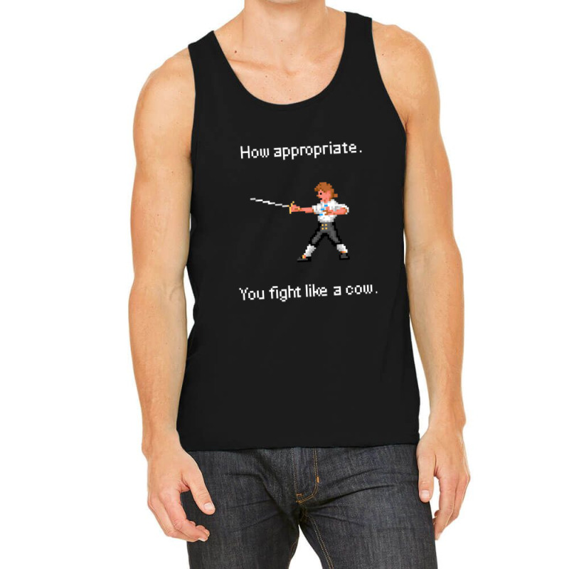 How Appropriate. You Fight Like A Cow. Tank Top by JeanetteNeubauer | Artistshot