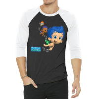 Bubble Guppies Gil, Goby And Nonny 3/4 Sleeve Shirt | Artistshot