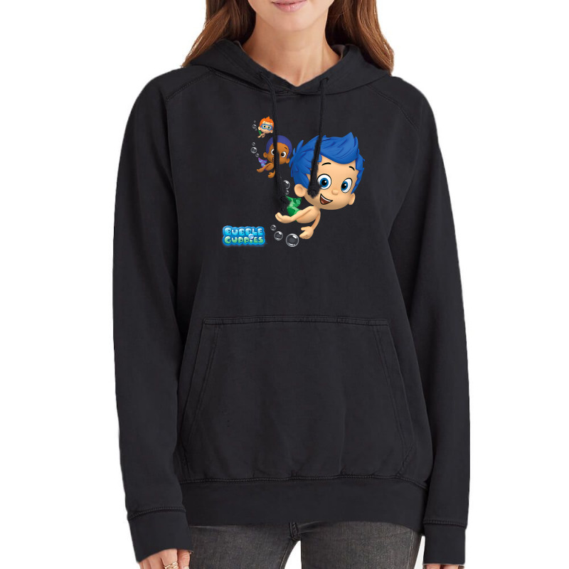 Bubble Guppies Gil, Goby And Nonny Vintage Hoodie | Artistshot