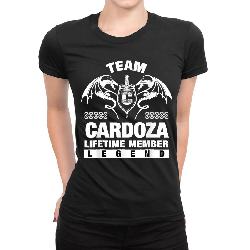 Team Cardoza Lifetime Member Gifts T Shirt Ladies Fitted T-Shirt by SteveMartindale | Artistshot