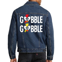 Thanksgiving Turkey Day Womens Mens Youth Fall Thanksgiving Men Denim Jacket | Artistshot