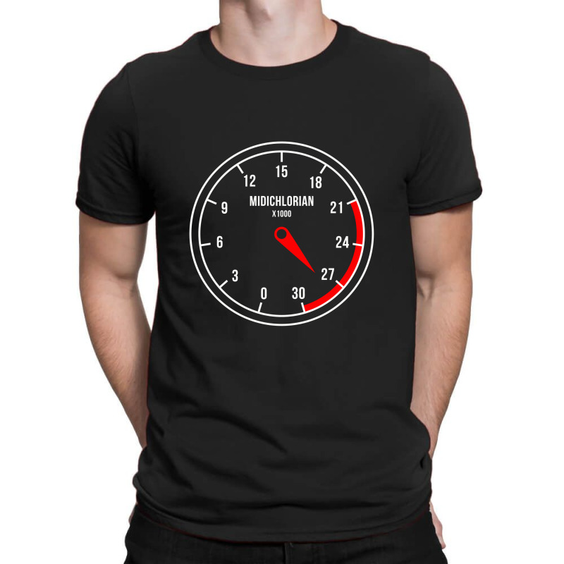 Force Meter   Midichlorians T-Shirt by sukethijau | Artistshot