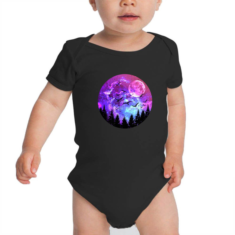 Night Baby Bodysuit by autlu2024 | Artistshot