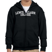 Lewis & Clark College Oc1287 Long Sleeve T Shirt Youth Zipper Hoodie | Artistshot