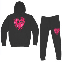 Cute 100 Days Of School And Still Loving It Heart Hoodie & Jogger Set | Artistshot