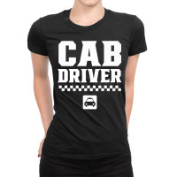 Cab Driver Cabman Taxi Driving Premium T Shirt Ladies Fitted T-shirt | Artistshot