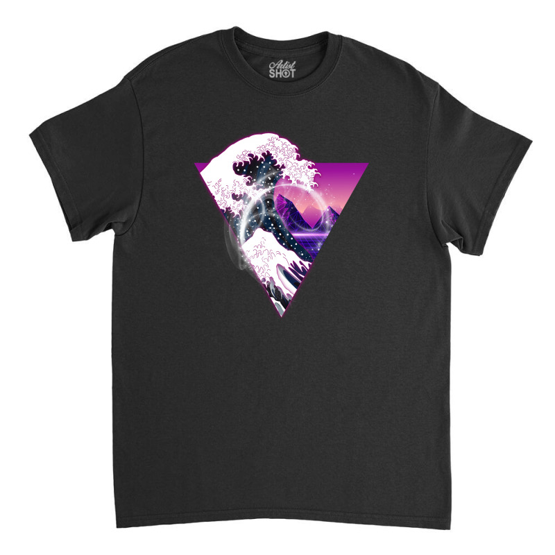 Great Wave Light Effect Classic T-shirt | Artistshot